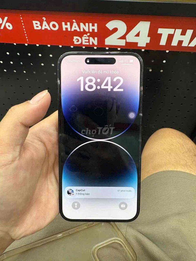 Apple iPhone 14 Pro Max Đen. Mua bán Điện thoại tại Huyện Đông Anh Hà Nội được đăng bởi Phan Hào hình 1
