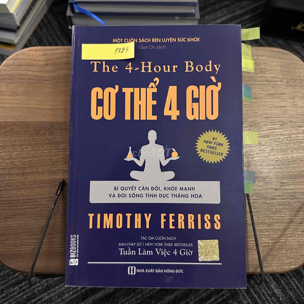 Sách Cơ Thể 4 Giờ Timothy Ferriss. Mua bán Sách tại Quận 3 Tp Hồ Chí Minh được đăng bởi Nhật Toàn hình 1