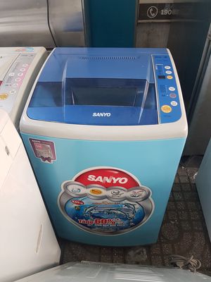 0382383073 - máy giặt Sanyo 7 kg cửa trên, giặt sạch, bh 6 th