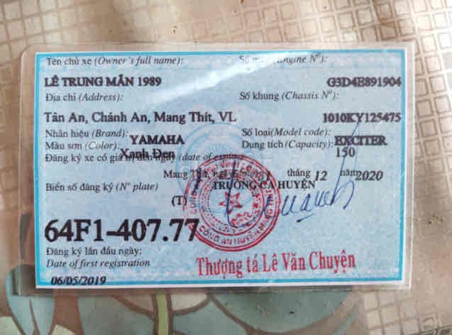Ex150 đổi tay ga hoặc xe điện. Mua bán Xe máy tại Huyện Mang Thít Vĩnh Long được đăng bởi minh hình 3