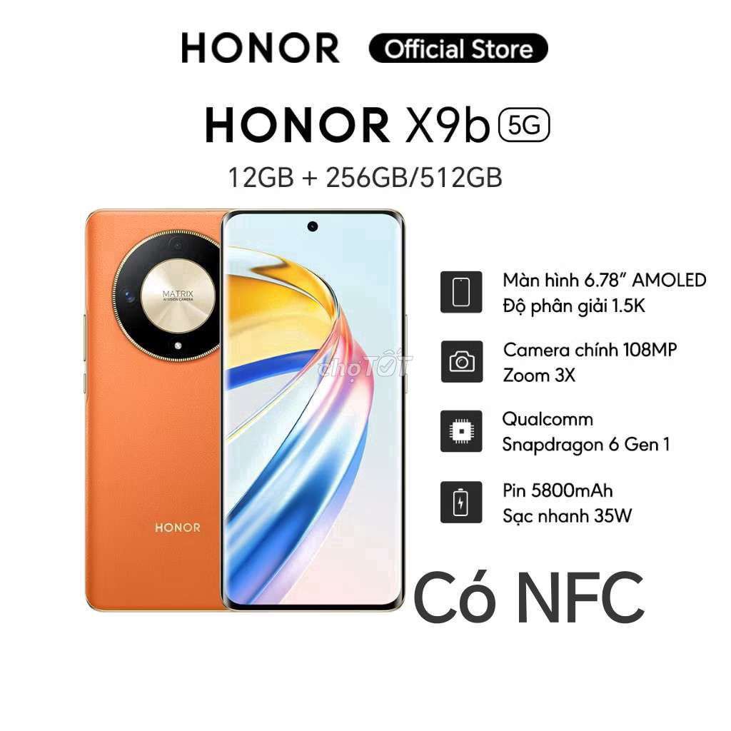 Honor X9b 5G Cam 12GB/256GB. Mua bán Điện thoại tại Thành phố Vĩnh Long Vĩnh Long được đăng bởi mình khang hình 1