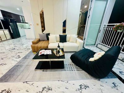 Cho thuê căn 3PN 30 triệu, 120m2, view sông tại Vinhomes Central Park