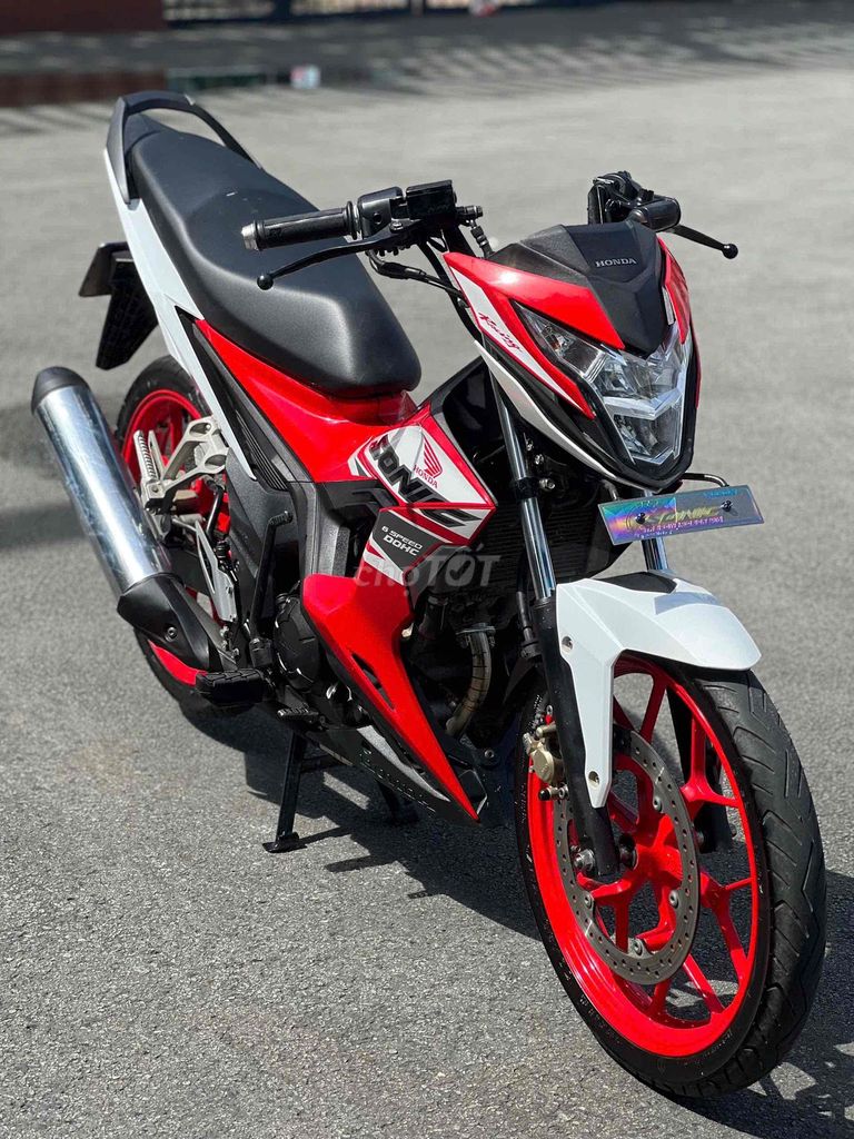 Honda Sonic 150 2019 Trắng Đỏ 18000 km. Mua bán Xe máy tại Quận 11 Tp Hồ Chí Minh được đăng bởi Hưng Từ hình 1