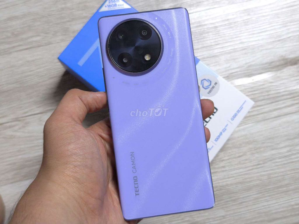 Tecno Camon 30S 8/256 99% FULLBOX BH 12/2026. Mua bán Điện thoại tại Quận 6 Tp Hồ Chí Minh được đăng bởi Hồ Phi Protech hình 1