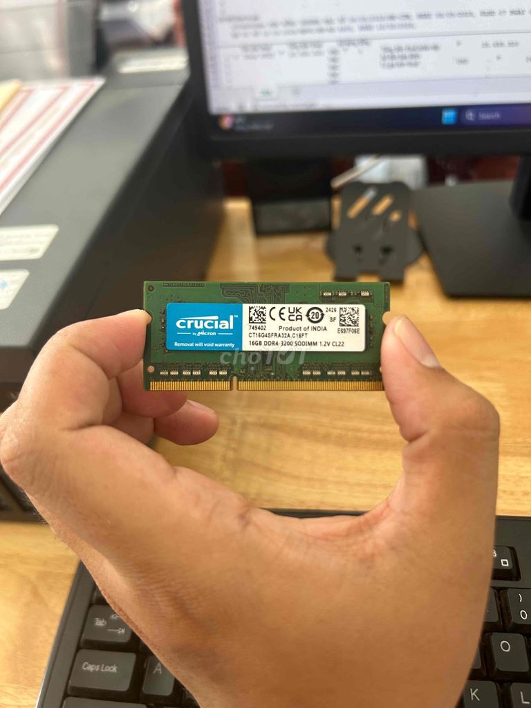 Bán Ram 16Gb - Ddr4 - Bus 3200. Mua bán Linh kiện (RAM, Card...) tại Thị xã Tân Châu An Giang được đăng bởi Lê Quốc Thái hình 1