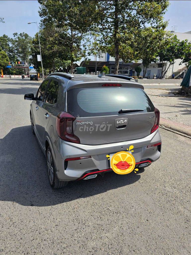 Kia Morning 2024 GT 20000 km Xám. Mua bán Ô tô tại Quận 12 Tp Hồ Chí Minh được đăng bởi Phong hình 6