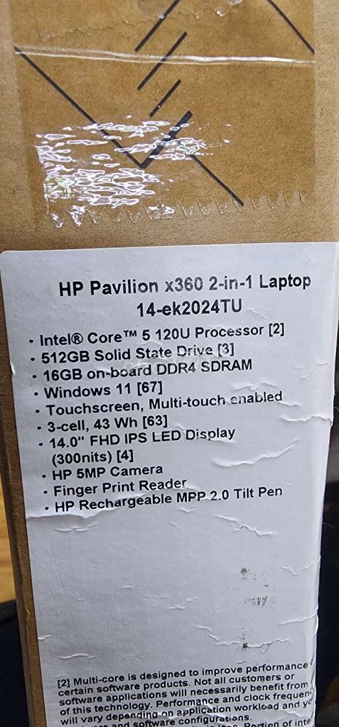 HP Pavilion x360 14 Core i5, SSD 512GB, 16GB RAM. Mua bán Laptop tại Quận 3 Tp Hồ Chí Minh được đăng bởi Anh Minh hình 1