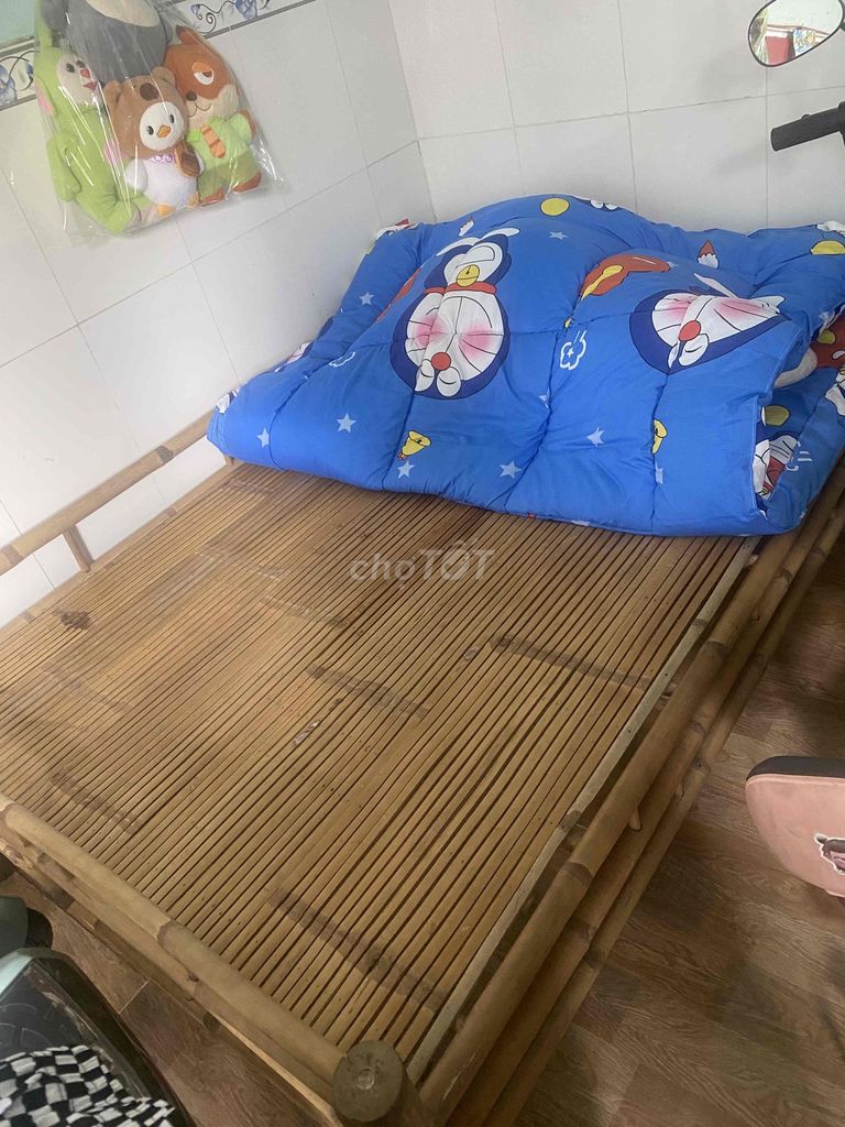 Giường tre 1m2x2m Nâu tre. Mua bán Giường, chăn ga gối nệm tại Thành phố Thủ Dầu Một Bình Dương được đăng bởi Nguyễn Bạch Duyên hình 1
