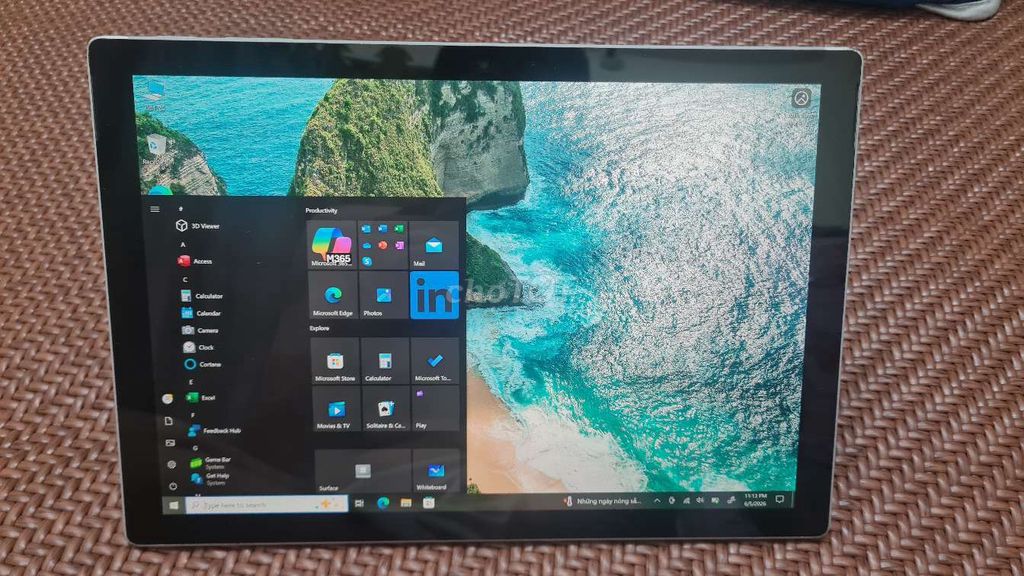 Microsoft Surface Pro 5 Core i7 16GB/512GB. Mua bán Laptop tại Quận Cầu Giấy Hà Nội được đăng bởi Anh Tú hình 1