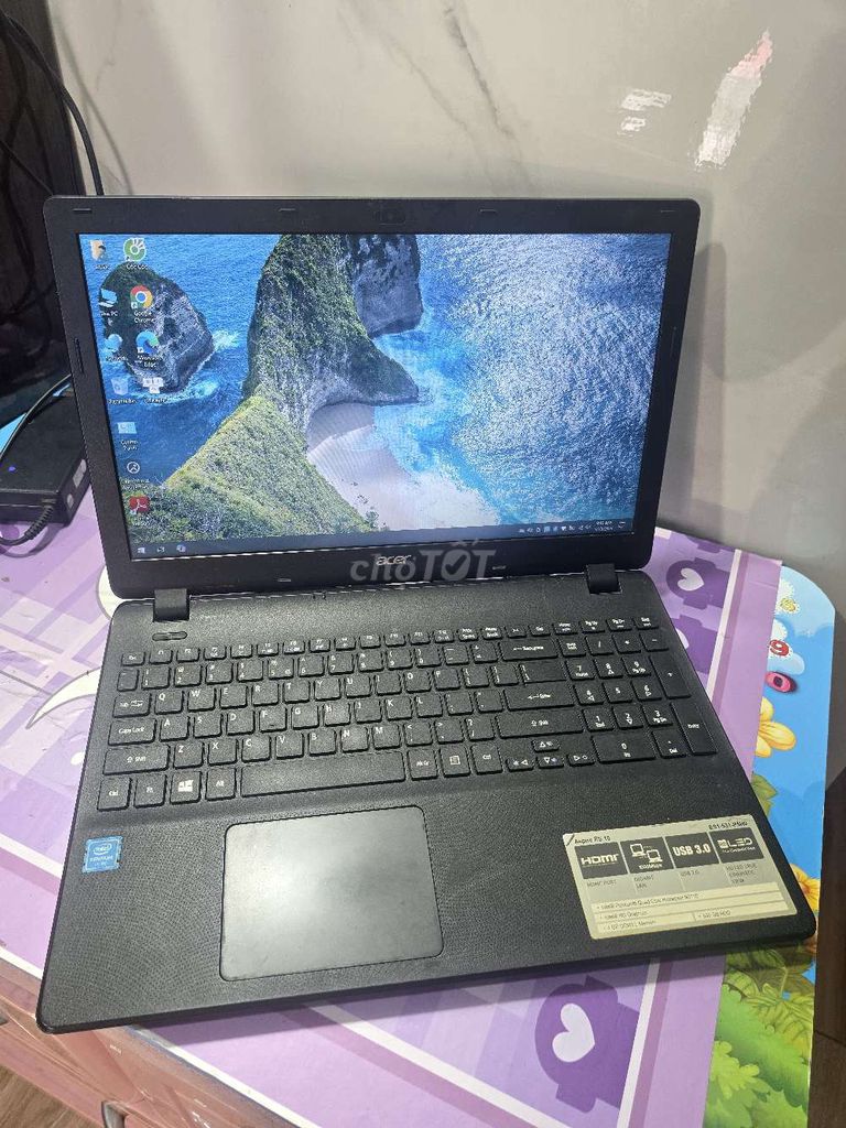 Acer ES 15 Pentium N3710 8GB/500G/15.6" HD zin ful. Mua bán Laptop tại Quận 12 Tp Hồ Chí Minh được đăng bởi Cầm Đồ Thanh Lý hình 1