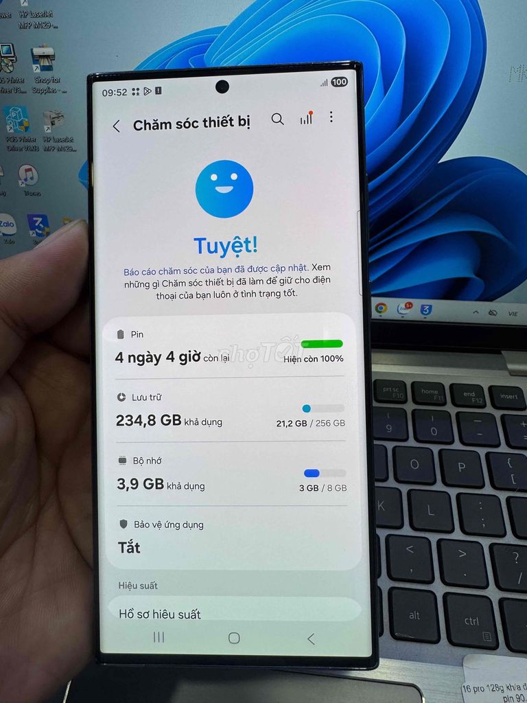 Samsung Galaxy S23 Ultra 256GB Xanh Mỹ Like New. Mua bán Điện thoại tại Quận 6 Tp Hồ Chí Minh được đăng bởi QUỐC THIÊN BÁN GÓP 0 ĐỒNG  hình 1