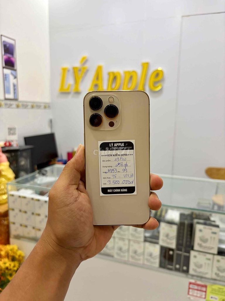 iPhone 13Pro Gold 256GB. Mua bán Điện thoại tại Thành phố Long Xuyên An Giang được đăng bởi Lý Apple hình 1