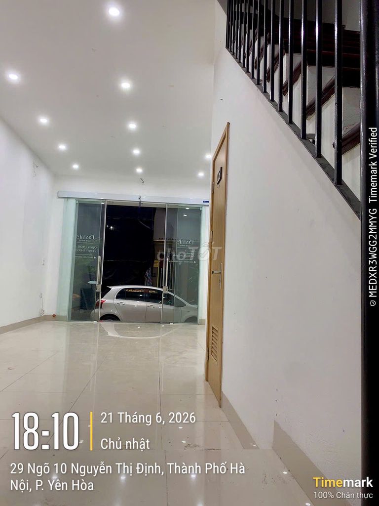 Cho thuê MBKD Tầng 1 (35m²) NGÕ 2 Ô TÔ TRÁNH - Đường Nguyễn Thị Định - ảnh 3