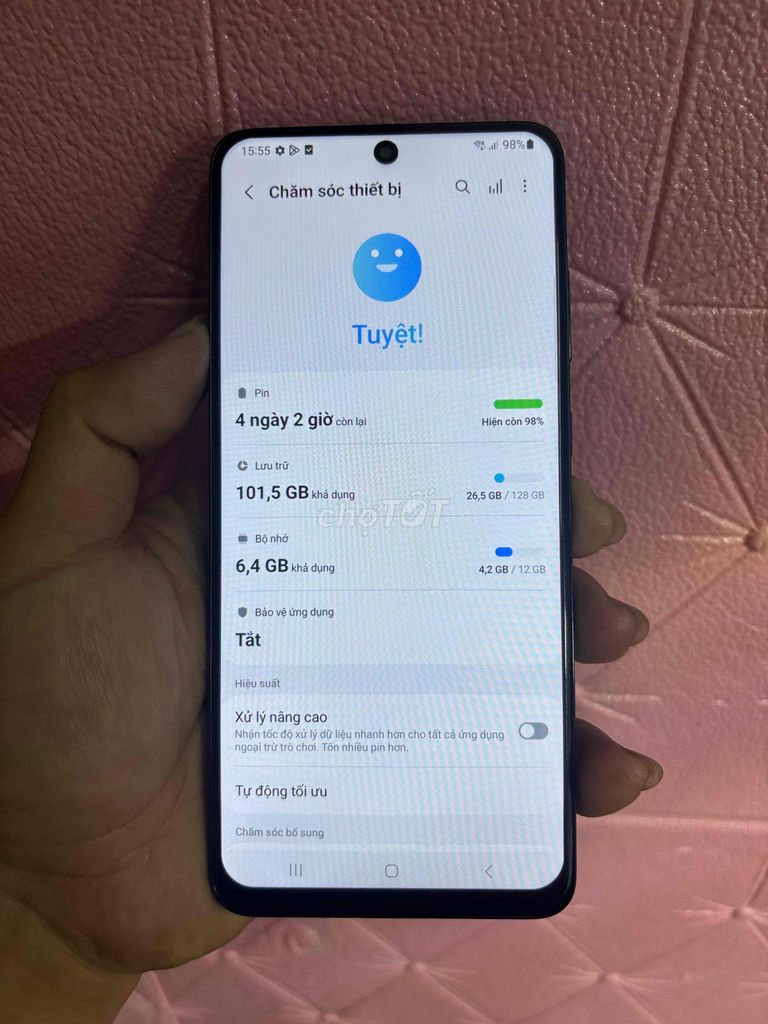 Samsung Galaxy S20 Ultra LTE 128GB Đen. Mua bán Điện thoại tại Thành phố Bà Rịa Bà Rịa - Vũng Tàu được đăng bởi thanh lý hình 1