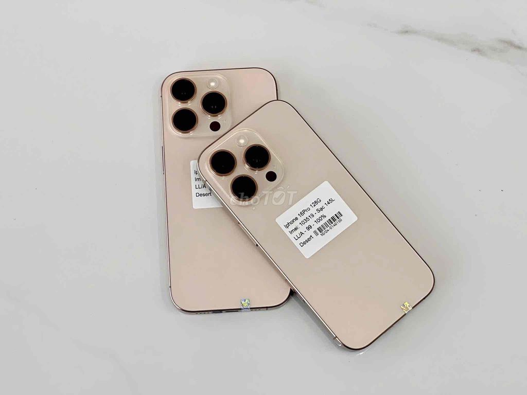 iPhone 16 Pro 128GB Vàng Mỹ. Mua bán Điện thoại tại Quận Liên Chiểu Đà Nẵng được đăng bởi Hữu hình 1