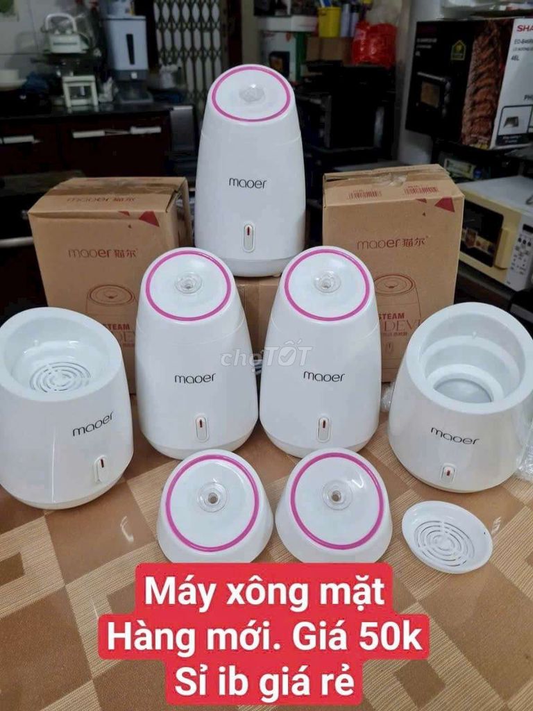 THANH LÝ MÁY XÔNG MẶT HOA QUẢ