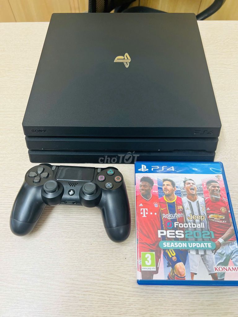Máy chơi game Sony PS4 Pro 1TB KÈM ĐĨA PES 21 UPD. Mua bán Thiết bị chơi game tại Quận Đống Đa Hà Nội được đăng bởi Tú Dybala hình 1