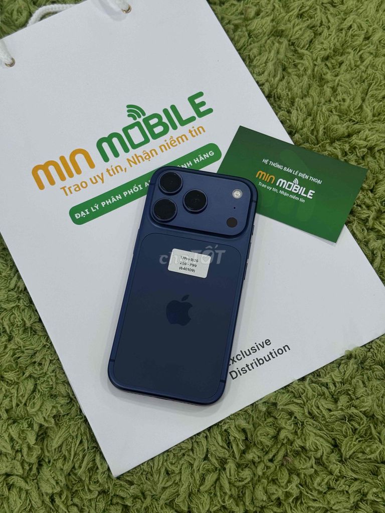 💙 iPhone 17 Pro 256GB Khay Sim P99 BH Apple 9/26✨. Mua bán Điện thoại tại Quận Ngô Quyền Hải Phòng được đăng bởi minmobile HP hình 1