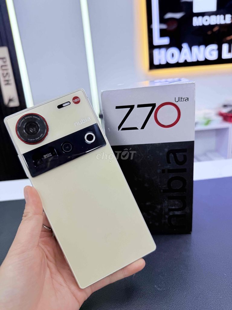 NUBIA Z70 ULTRA-BẢN 12/256G-FULLBOX-ROM Q.Tế. Mua bán Điện thoại tại Thành phố Biên Hòa Đồng Nai được đăng bởi Mobile Di Động Biên Hoà hình 1