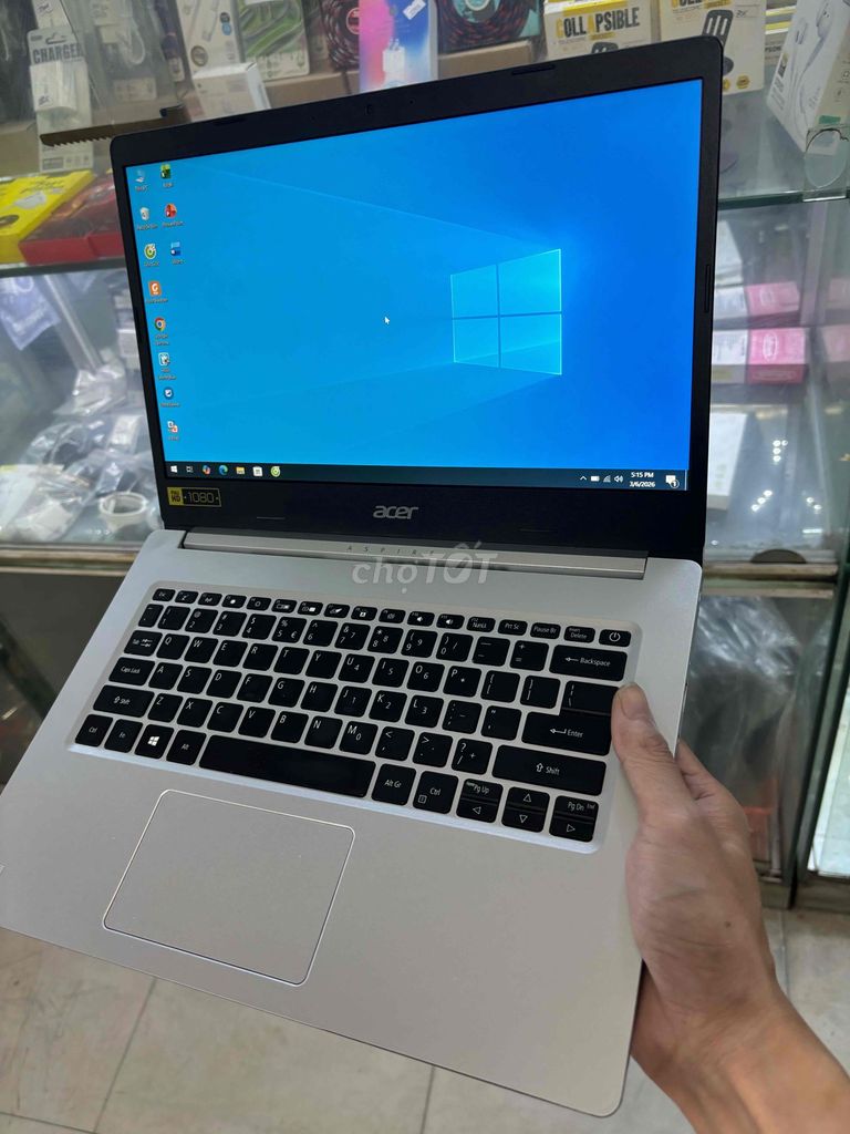 Acer Aspire A514 màu bạc còn đẹp đời mới chỉ 4xxx. Mua bán Laptop tại Quận Hà Đông Hà Nội được đăng bởi Shop laptop công nghệ máy tính Chiến thắng hình 1