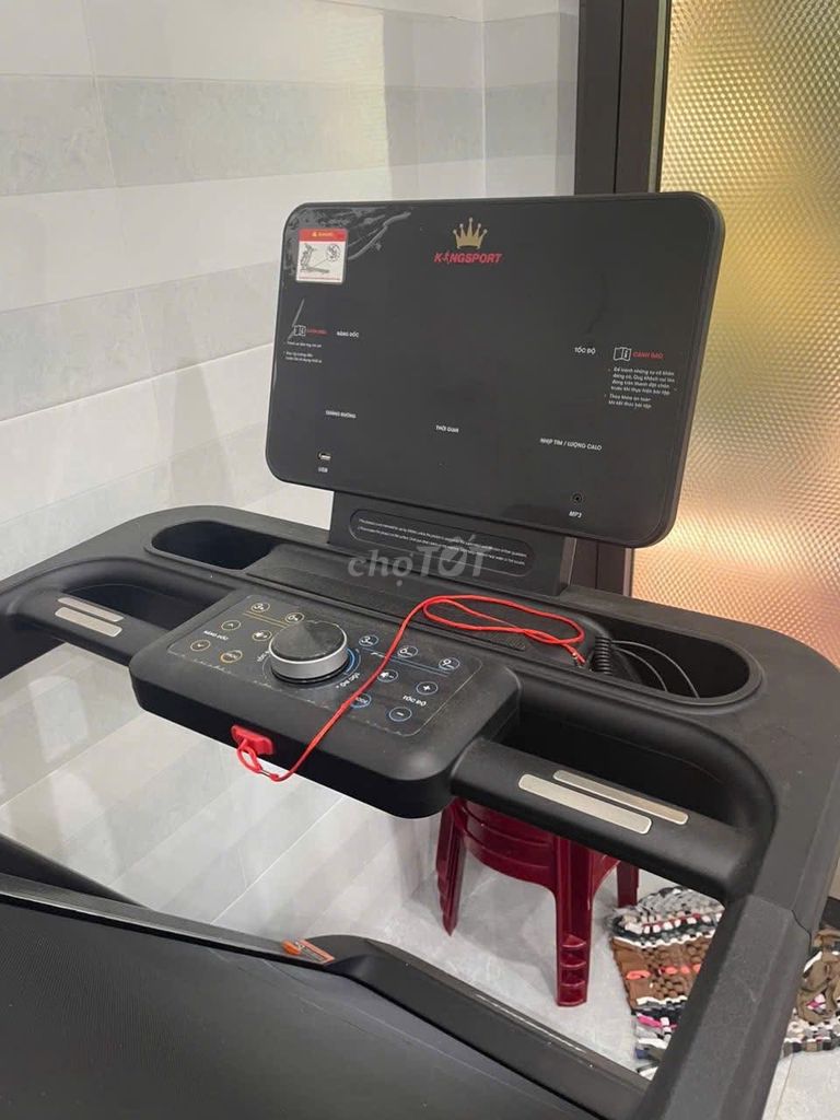 Máy chạy bộ Kingsport K06 Đen Mới. Mua bán Đồ thể thao, Dã ngoại tại Huyện Núi Thành Quảng Nam được đăng bởi Tên chưa cung cấp hình 1