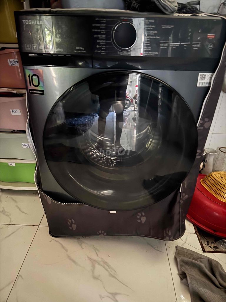 Máy giặt Toshiba 10kg Inverter Xám. Mua bán Máy giặt tại Huyện Long Thành Đồng Nai được đăng bởi boy hình 1