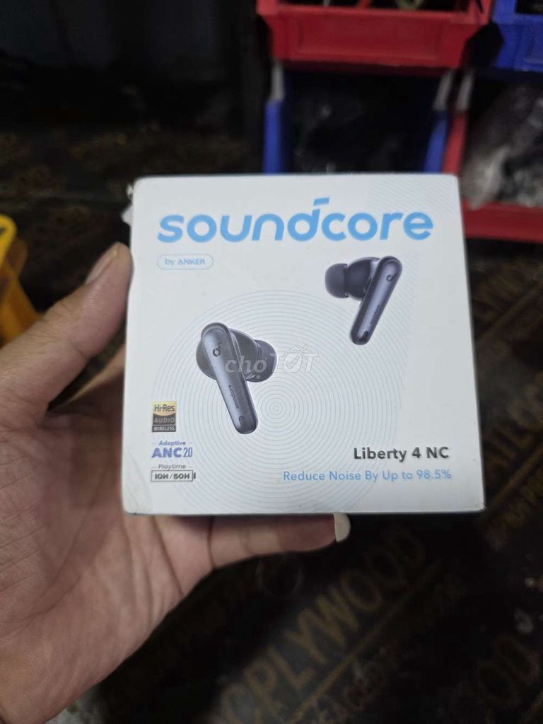 Tai nghe Soundcore Liberty 4 NC Đen. Mua bán Tivi, Âm thanh tại Quận Hà Đông Hà Nội được đăng bởi Nguyễn Tùng hình 1