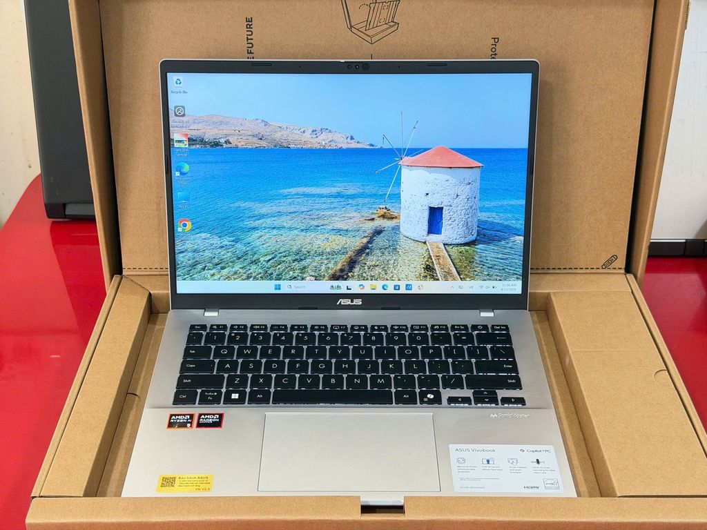 ASUS VivoBook 14, Ryzen AI 5 330, NEW, BH 4-2028. Mua bán Laptop tại Thành phố Thủ Đức Tp Hồ Chí Minh được đăng bởi Tin Hoc Miền Nam hình 1