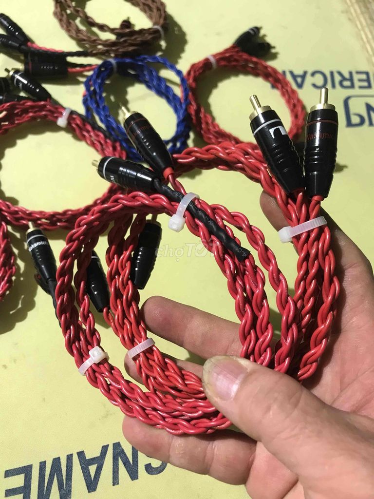 DÂY AV DIY TỪ DÂY TÍN HIỆU QUÂN SỰ MỸ. Mua bán Tivi, Âm thanh tại Quận 5 Tp Hồ Chí Minh được đăng bởi LÂM LÊ VĂN SỸ hình 1