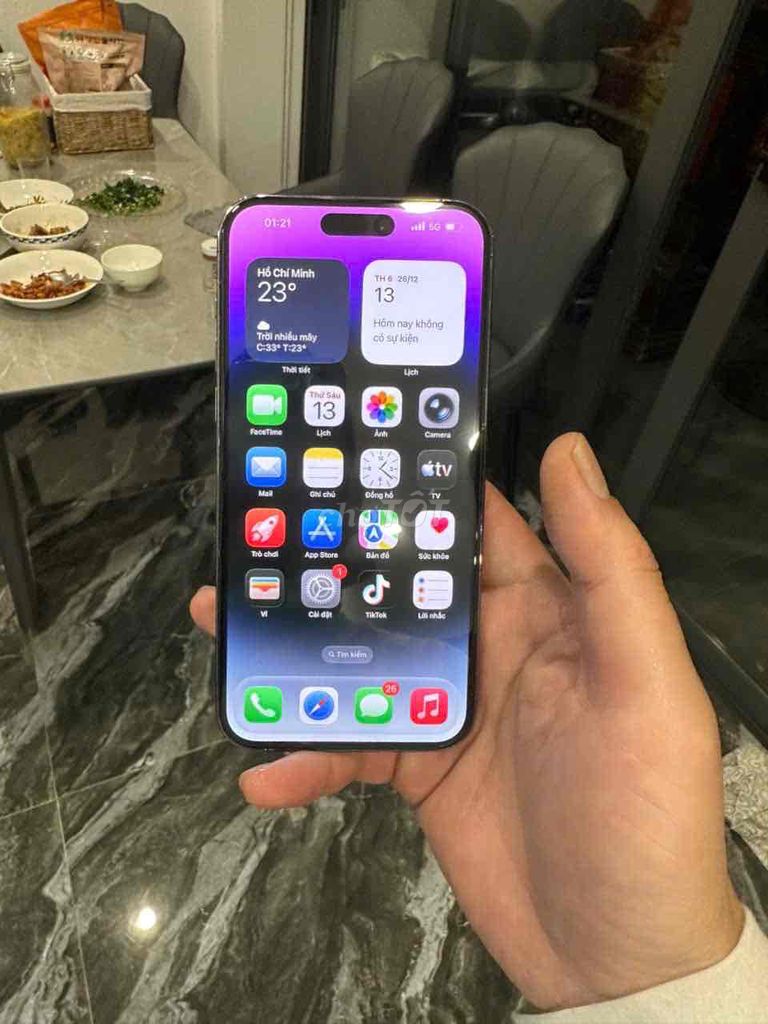 Apple iPhone 14 Promax 256g. Mua bán Điện thoại tại Quận Hai Bà Trưng Hà Nội được đăng bởi Hoai Anh  hình 1