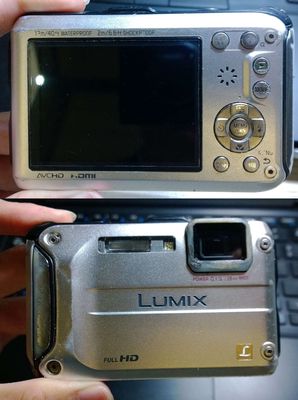 Máy ảnh Lumix FT3 trade lens MF