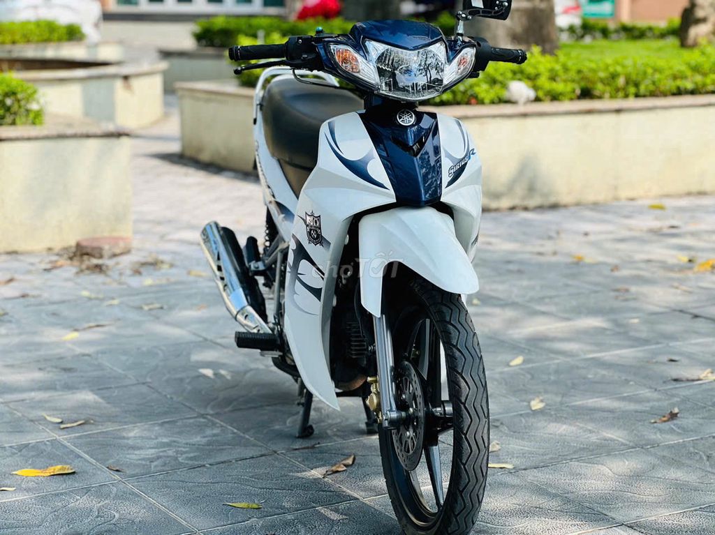 Yamaha Sirius  trắng xanh2023 Chính Chủ Đi ít Bán. Mua bán Xe máy tại Quận Cầu Giấy Hà Nội được đăng bởi TRÍ KIÊN hình 5