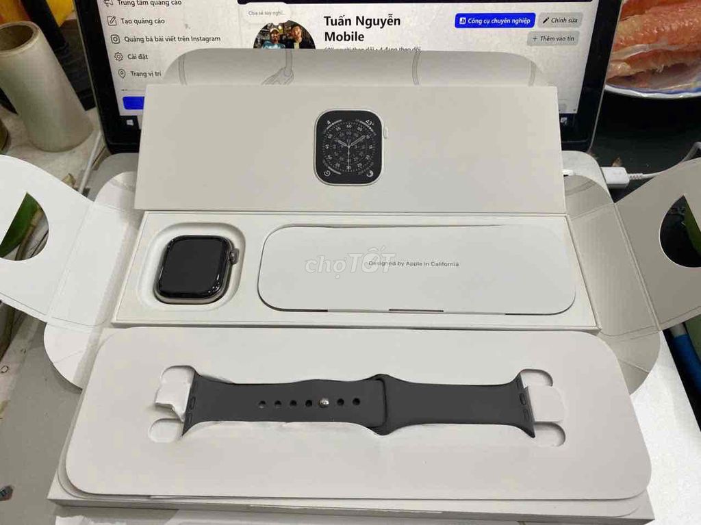Apple Watch Series 11 42mm Gold Titan LTE SA.A 99%. Mua bán Thiết bị đeo thông minh tại Quận 3 Tp Hồ Chí Minh được đăng bởi Tuấn Nguyễn hình 1
