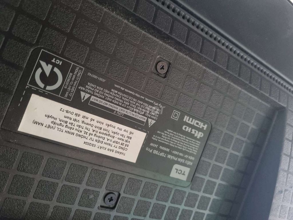 Tivi TCL 75P79B PRO 75 inch. Mua bán Tivi, Âm thanh tại Quận Bình Tân Tp Hồ Chí Minh được đăng bởi Huy hình 1