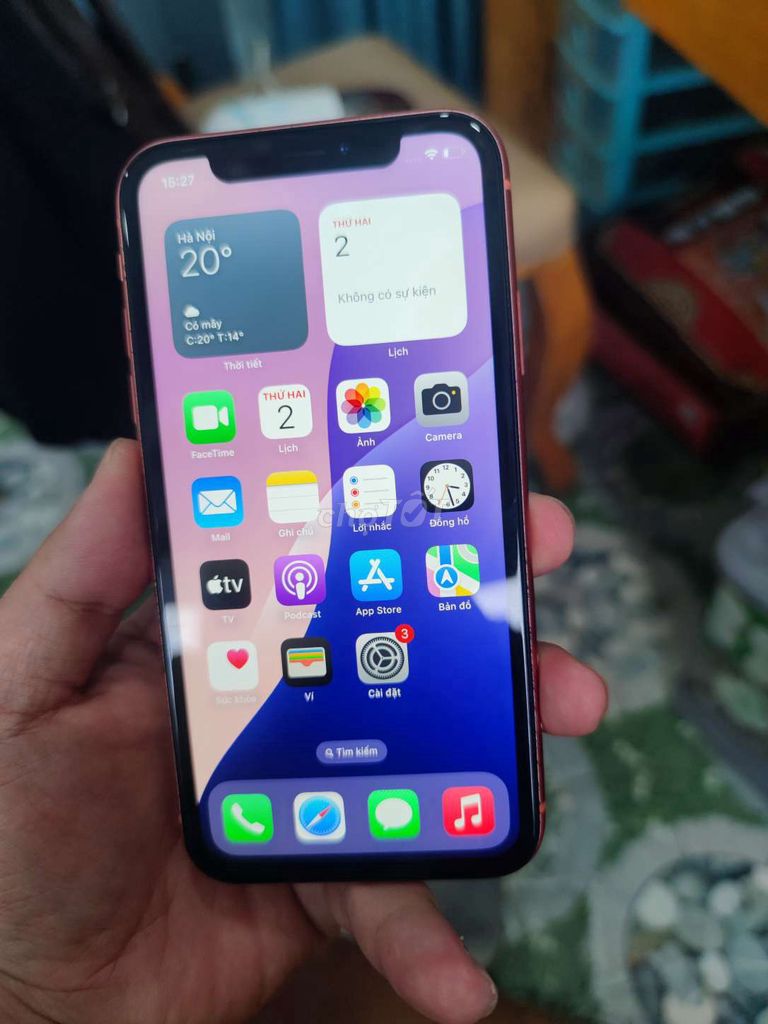 Apple iPhone XR Cam Mất Face ID. Mua bán Điện thoại tại Huyện Tuy Phước Bình Định được đăng bởi Rjn hình 1