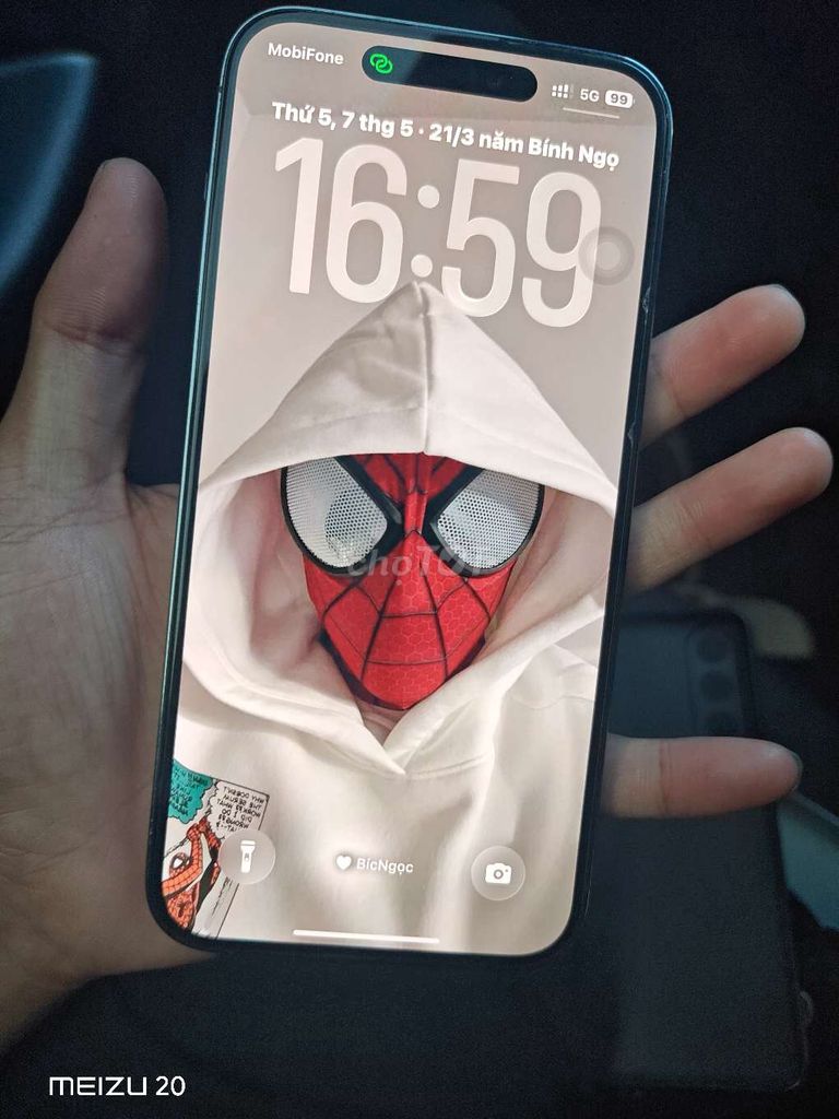 Apple iPhone 14 Pro Max Tím Đã sử dụng. Mua bán Điện thoại tại Thành phố Vũng Tàu Bà Rịa - Vũng Tàu được đăng bởi Tài hình 1