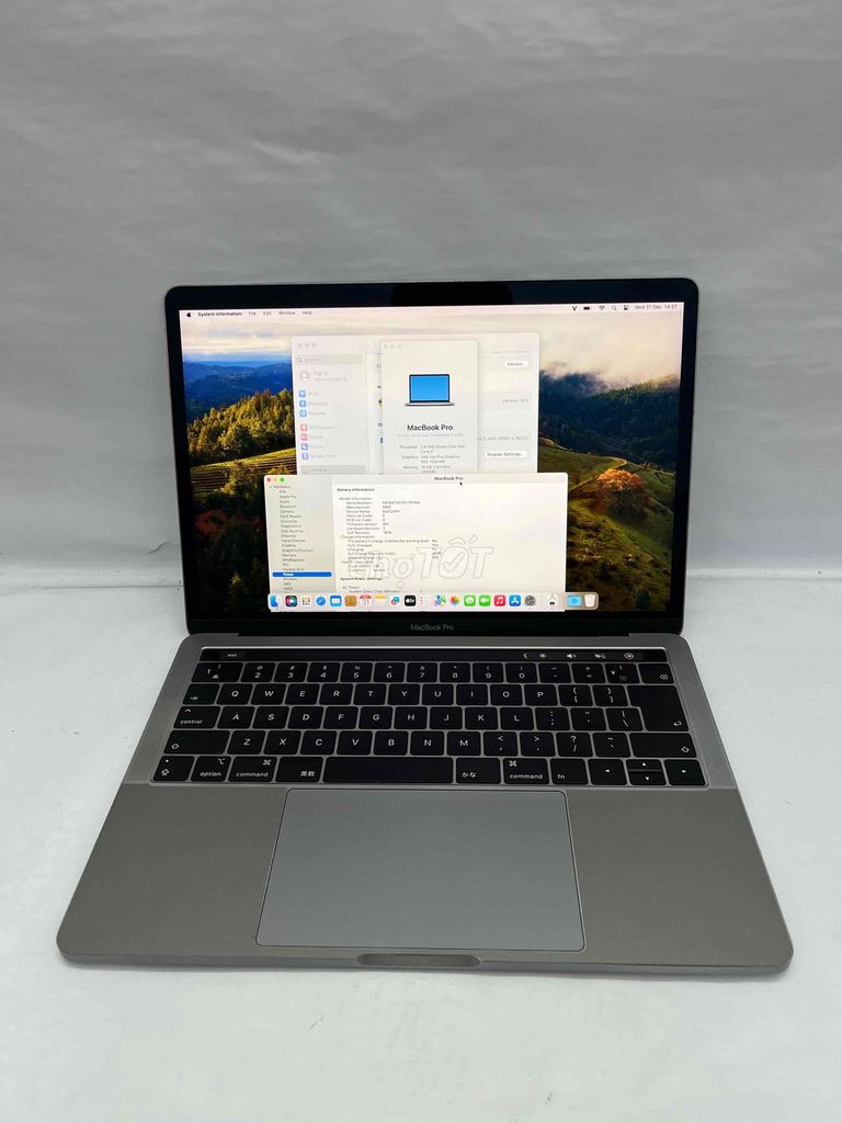 MacBook Pro 2019 i7 Ram 16GB Ssd 256GB. Mua bán Laptop tại Quận Sơn Trà Đà Nẵng được đăng bởi BƠ BƯ Macbook Cũ hình 1