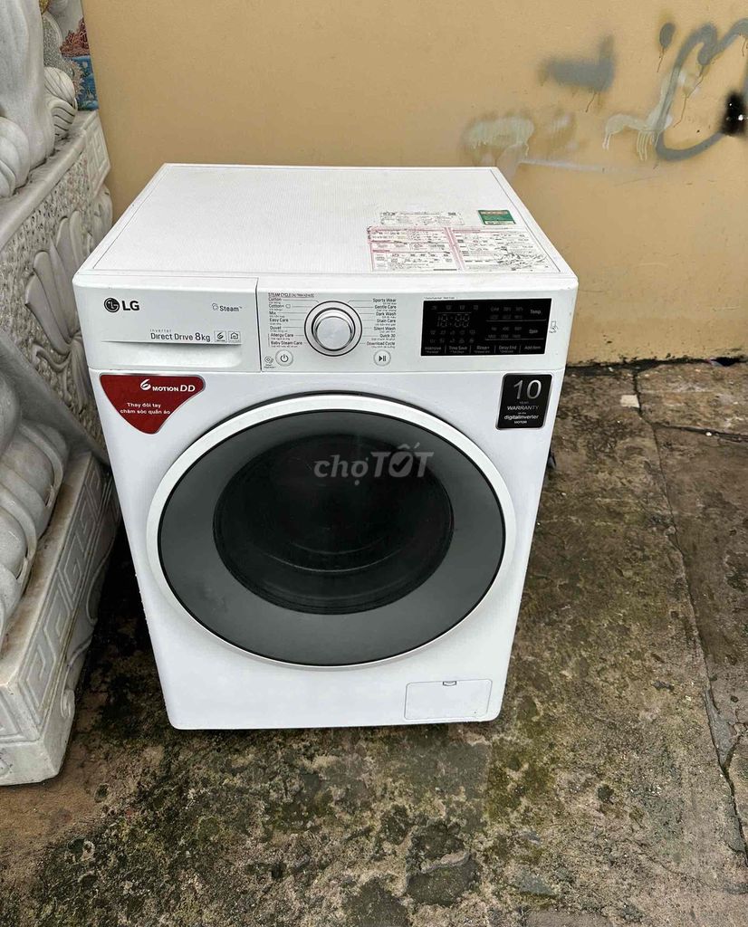 MÁY GIẶT LG 8KG INVERTER-MẶT KÍN ĐẸP- GIẶT VẮT ÊM. Mua bán Máy giặt tại Thành phố Thủ Đức Tp Hồ Chí Minh được đăng bởi Mii Mii hình 1