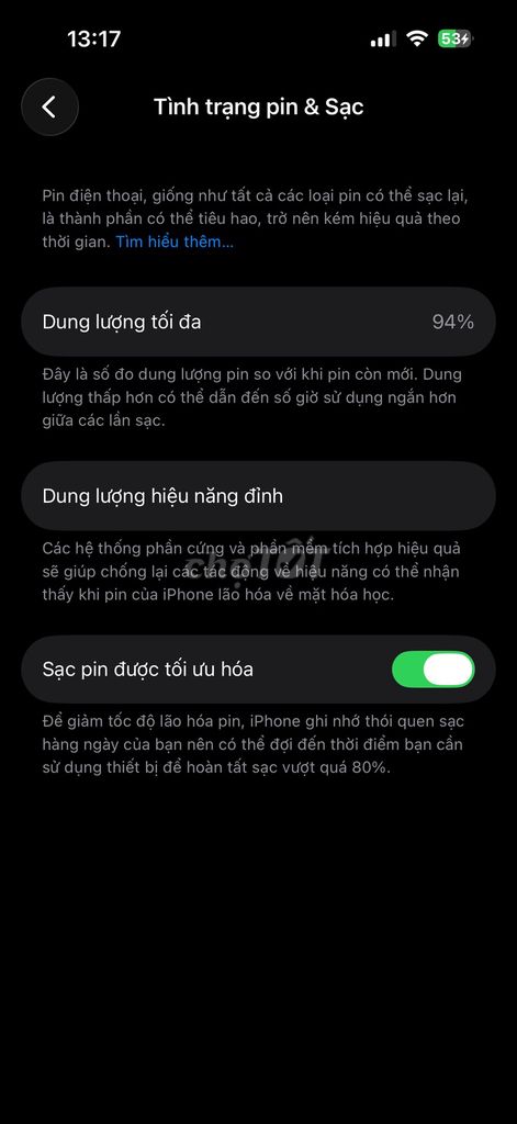 Apple iPhone 14 Pro 256GB Đen 94%. Mua bán Điện thoại tại Quận Cẩm Lệ Đà Nẵng được đăng bởi Duy Nguyen hình 1