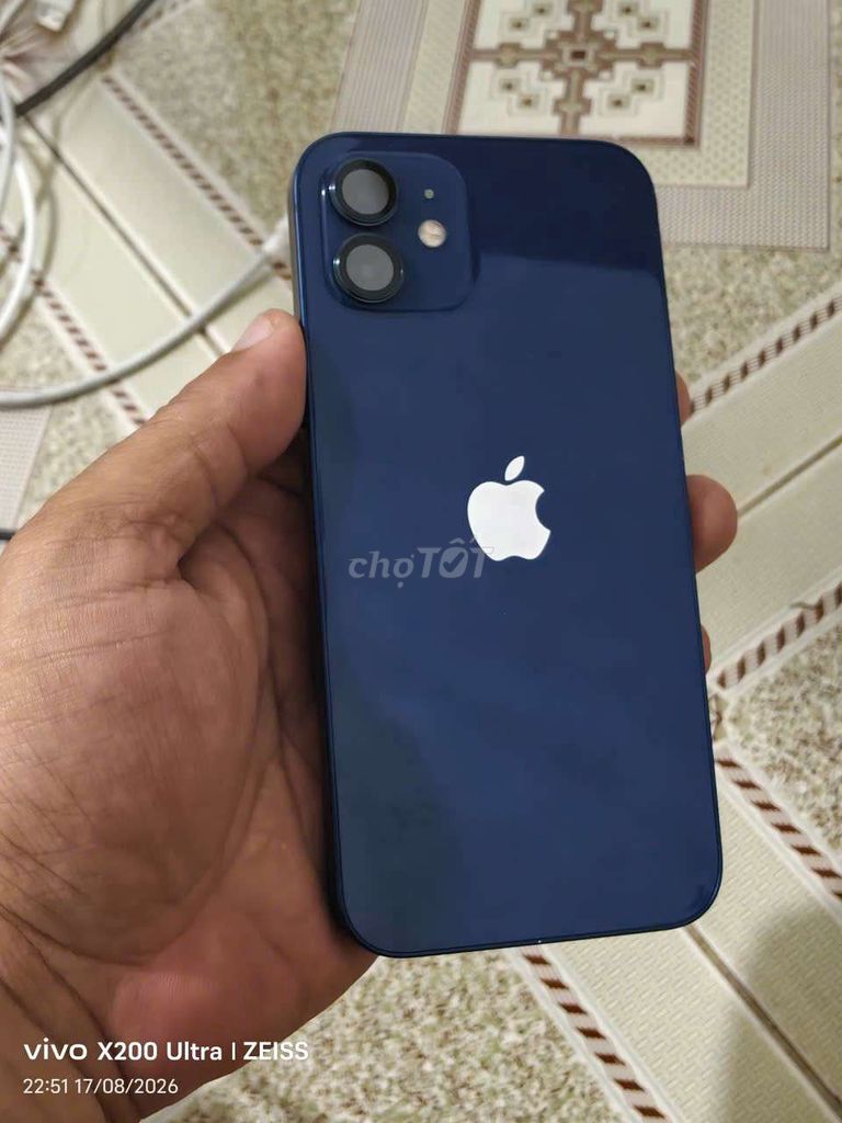 Apple iPhone 12 Xanh 100% 98%. Mua bán Điện thoại tại Thành phố Biên Hòa Đồng Nai được đăng bởi  dương hà  hình 1
