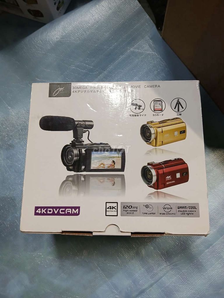 Máy quay joyeux 120fps full box new 100%