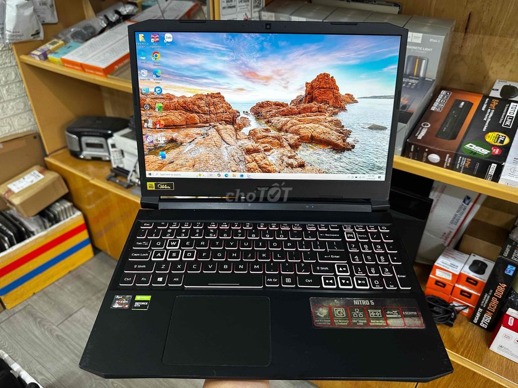 Acer Gaming Nitro 5 Ryzen 5-5600H GTX 1650. Mua bán Laptop tại Thành phố Biên Hòa Đồng Nai được đăng bởi thanh hình 1