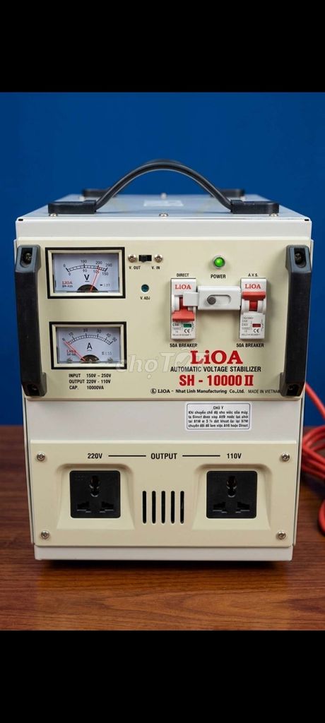 Ổn áp Lioa SH-10000 II 10kva Trắng. Mua bán Đồ chuyên dụng, Giống nuôi trồng tại Huyện Nhà Bè Tp Hồ Chí Minh được đăng bởi Nguyễn Văn Hạnh hình 1