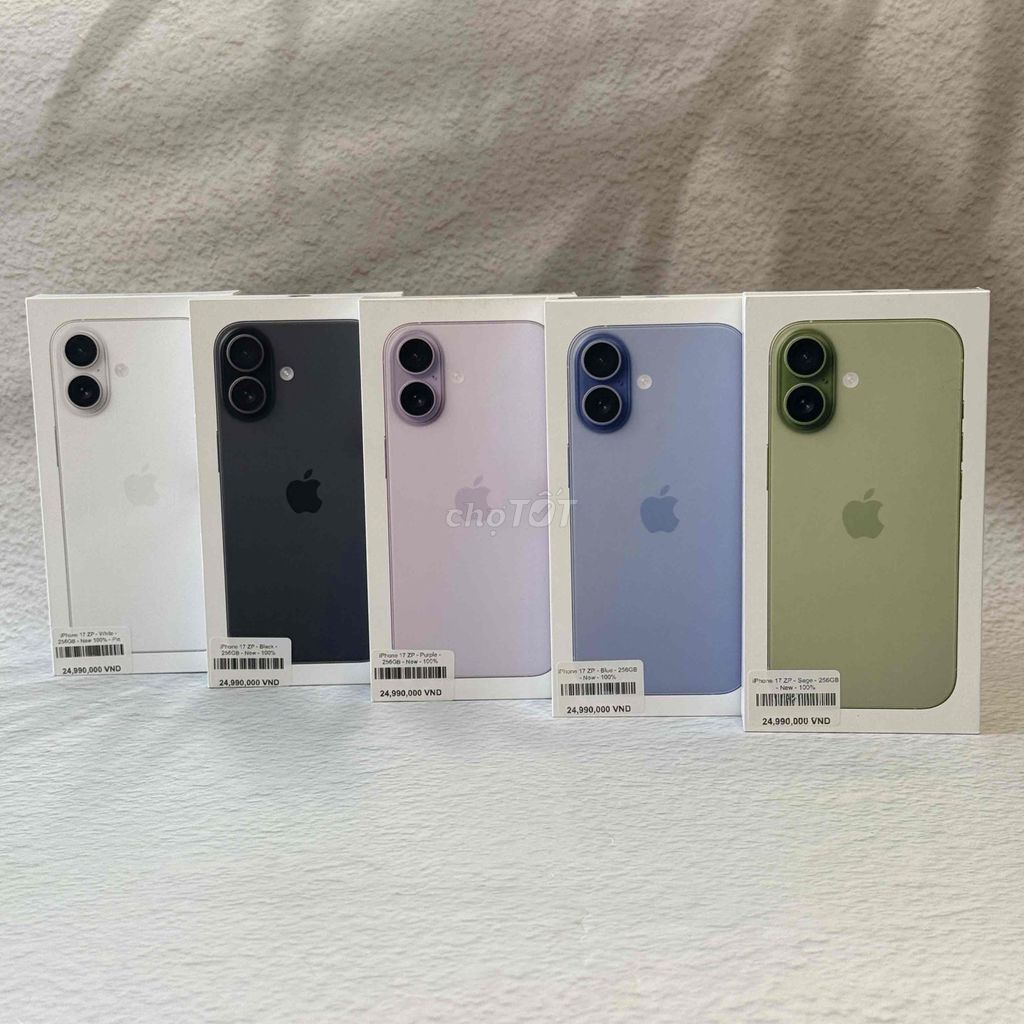 iPhone 17 256GB New 100%. Mua bán Điện thoại tại Quận Ninh Kiều Cần Thơ được đăng bởi Minh Phát hình 1