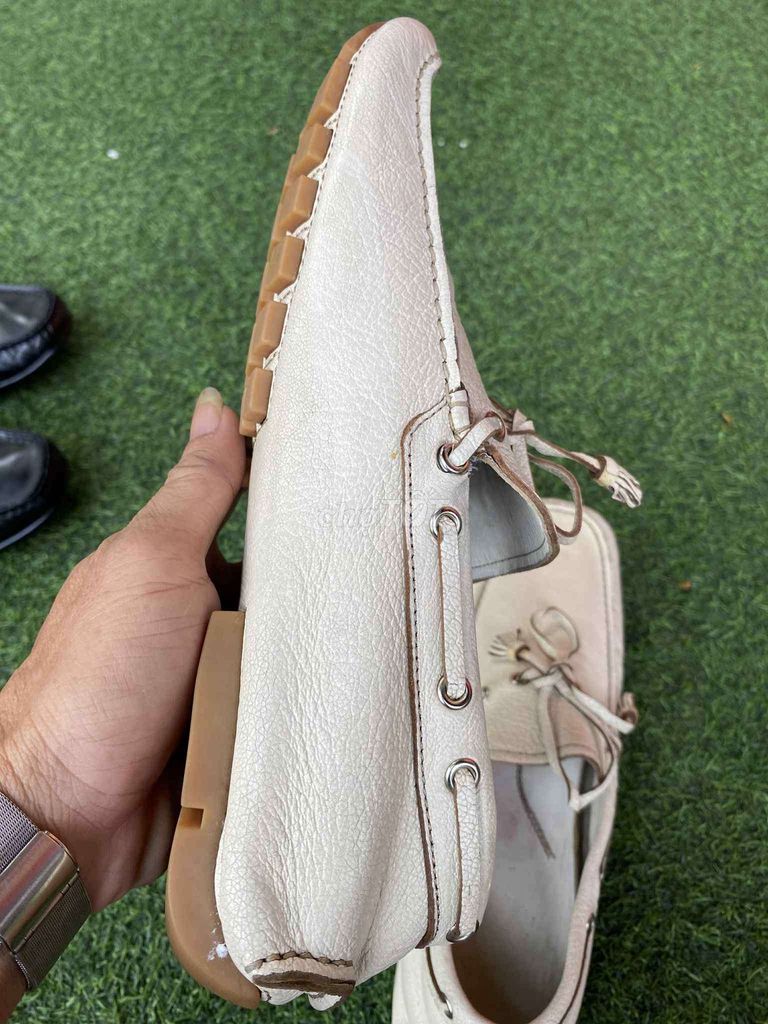 Giày sezi 39  lười Bally nam da thật trắng kem. Mua bán Giày dép tại Quận Thanh Khê Đà Nẵng được đăng bởi lanh pham hình 5