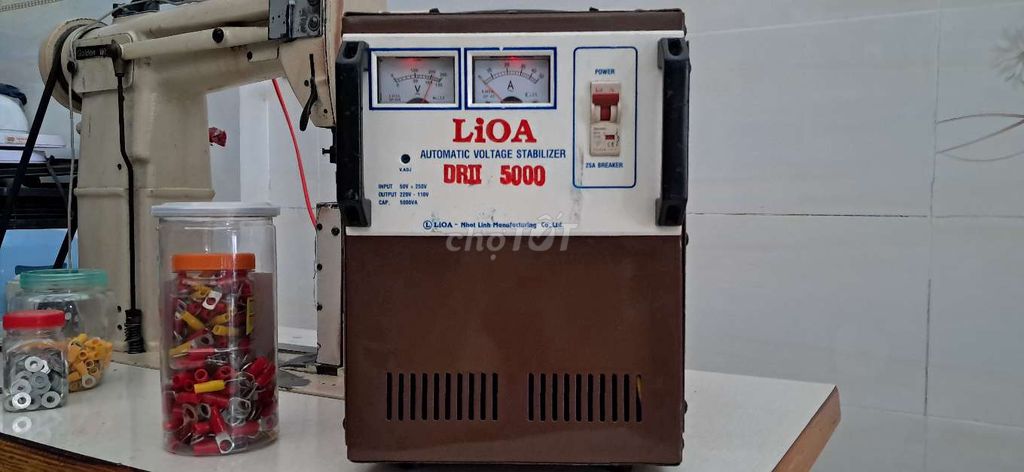 ÔN ÁP 5KVA LIO dai 50V ĐIỆN 220V ~ 110V