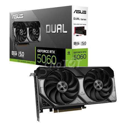 Card đồ họa ASUS DUAL RTX 5060 8GB PCIe 5.0. Mua bán Linh kiện (RAM, Card...) tại Quận Hai Bà Trưng Hà Nội được đăng bởi Hà hình 1