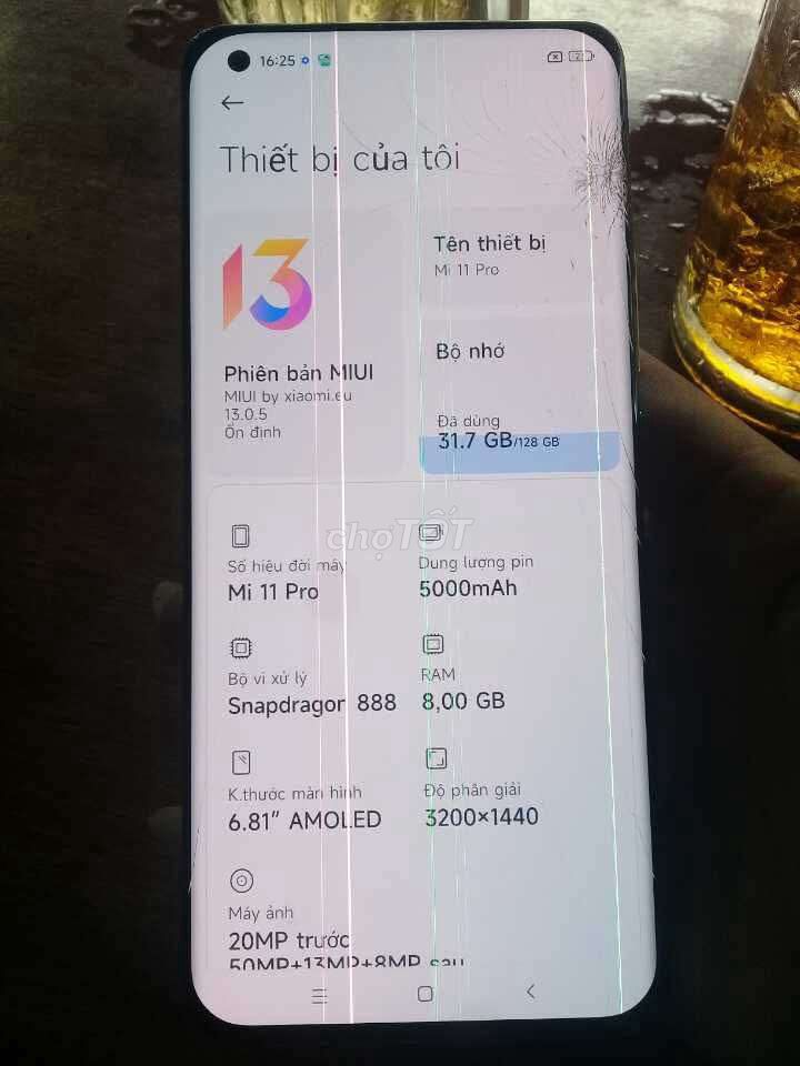 Xiaomi Mi 11 Pro 128GB. Mua bán Điện thoại tại Thành phố Thủ Dầu Một Bình Dương được đăng bởi Duo hình 1