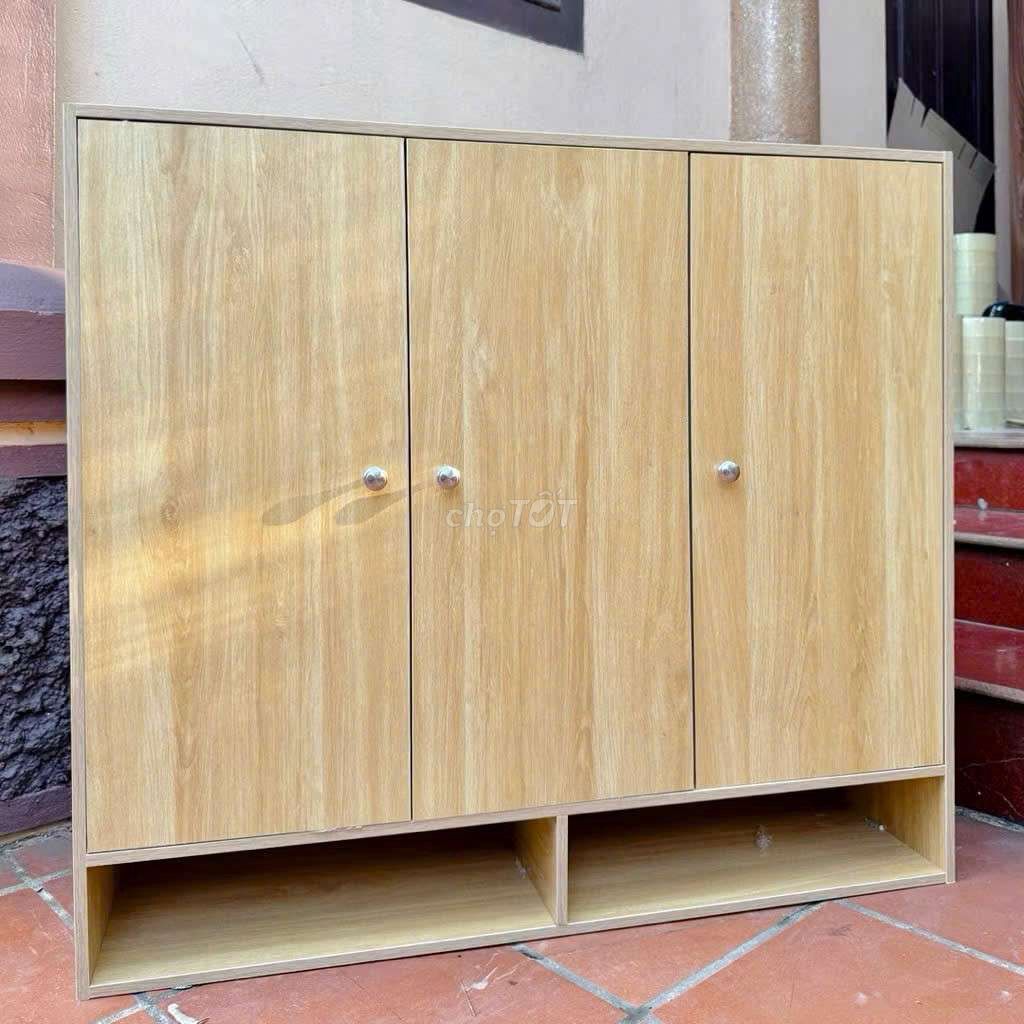 Tủ giày gỗ MDF vân gỗ 3 cánh. Mua bán Tủ, kệ gia đình tại Quận Cẩm Lệ Đà Nẵng được đăng bởi Ngọcn shop hình 1