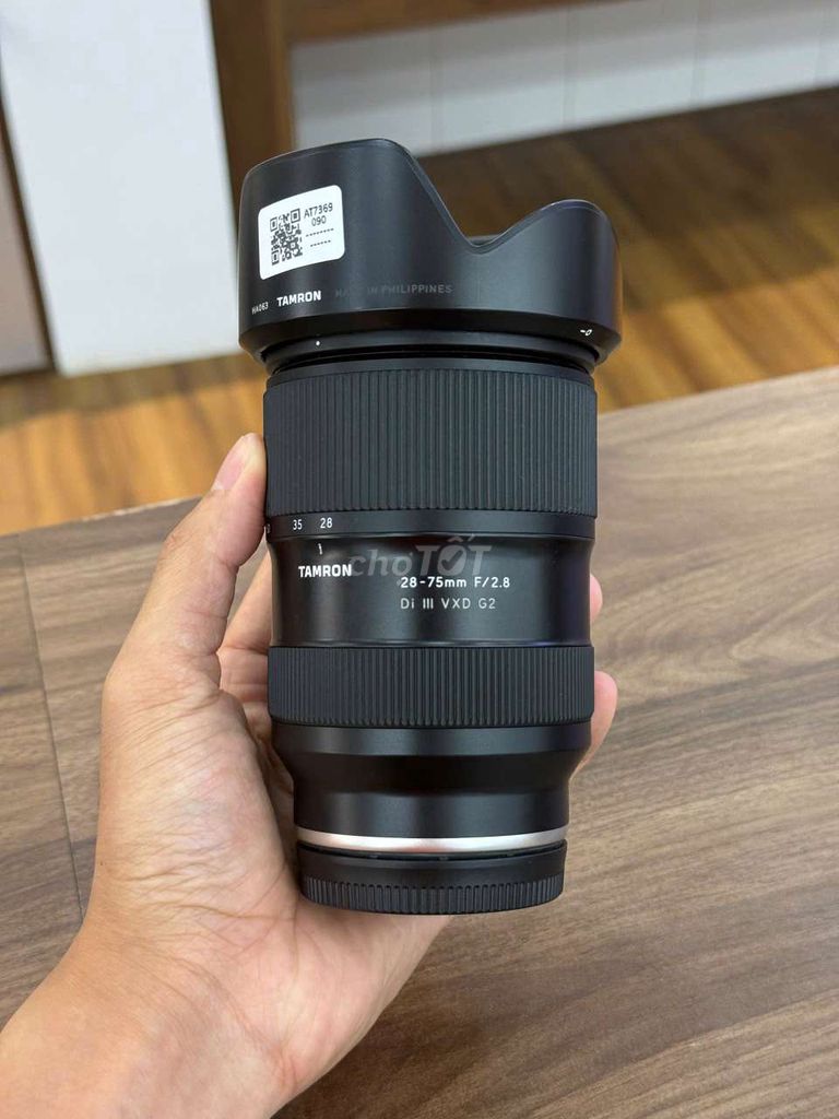 Ống kính Tamron 28-75 F2.8 G2 Sony. Mua bán Máy ảnh, Máy quay tại Quận 1 Tp Hồ Chí Minh được đăng bởi Thanh Thanh hình 1